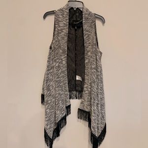 Jessica Simpson Fringe Vest- Small
